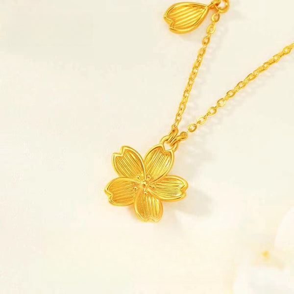 ORIGINAL GOLD  SAKURA NECKLACE