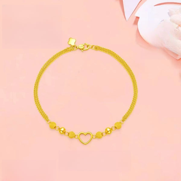 ORIGINAL GOLD LOVE LITTLE GOLD BEAD BRACELET