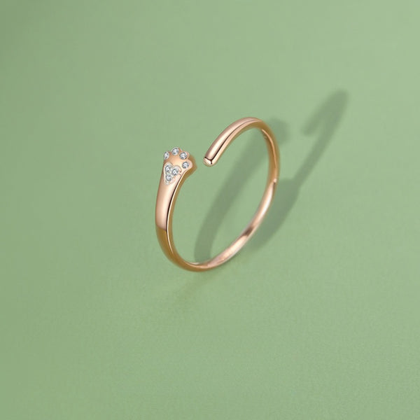 ORIGINAL 18K GOLD CAT CLAW RING