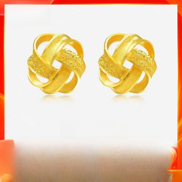 ORIGINAL GOLD COOKIE EARRINGS