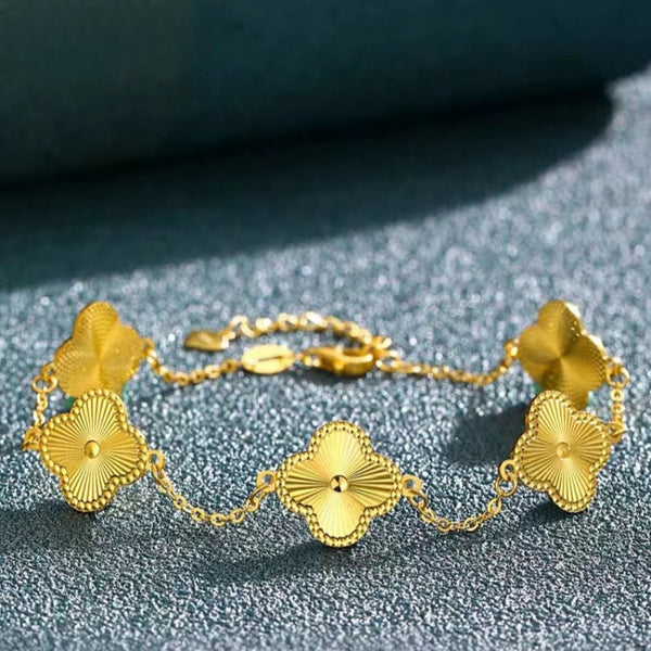 ORIGINAL GOLD LUCKY FLOWER SEASON BRACELET