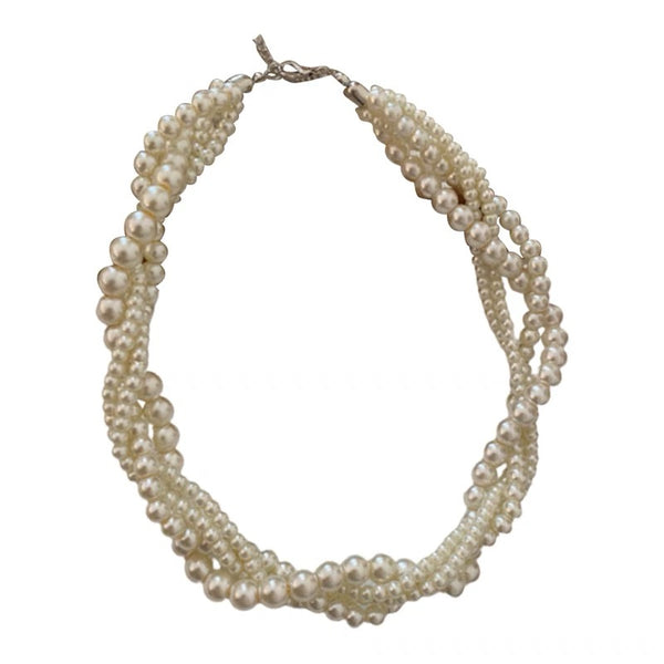 Original High-end Multi-layer Baroque Necklace Pearl