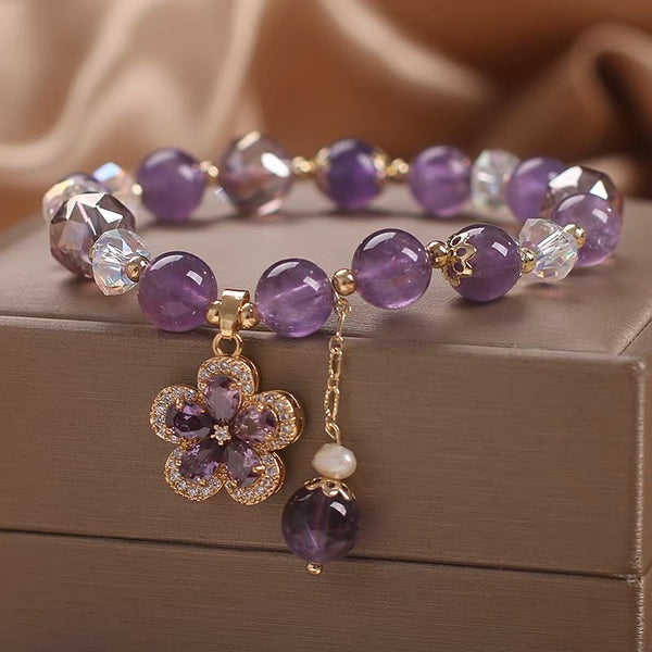 KISALL Fantasy Purple Fashion Crystal Bracelet